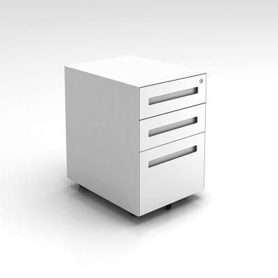 Hot Sale Steel Mobile Office Lockable Metal Furniture Filing Drawer Storage Cabinet