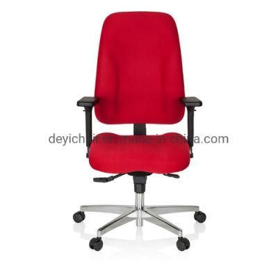 Middle Back Colorful Fabric Pure Foam Computer Nylon Base Office Headrest Optional Chair