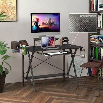 47&quot; Gamer Desk with PC Stand Shelf and USB Port