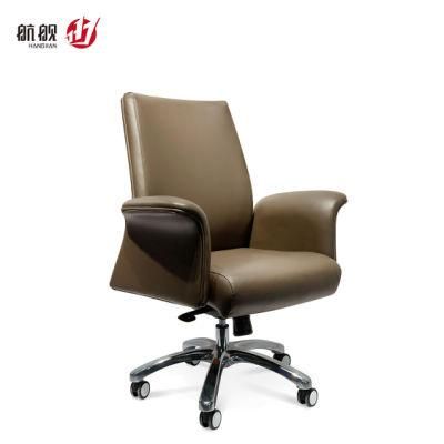 New Executive Manager Leather Office Chair MID Back Meeting Chair