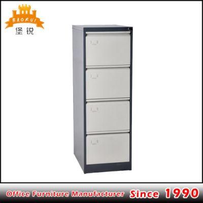 Office Equipment 4 Drawer Metal Filing Cabinet