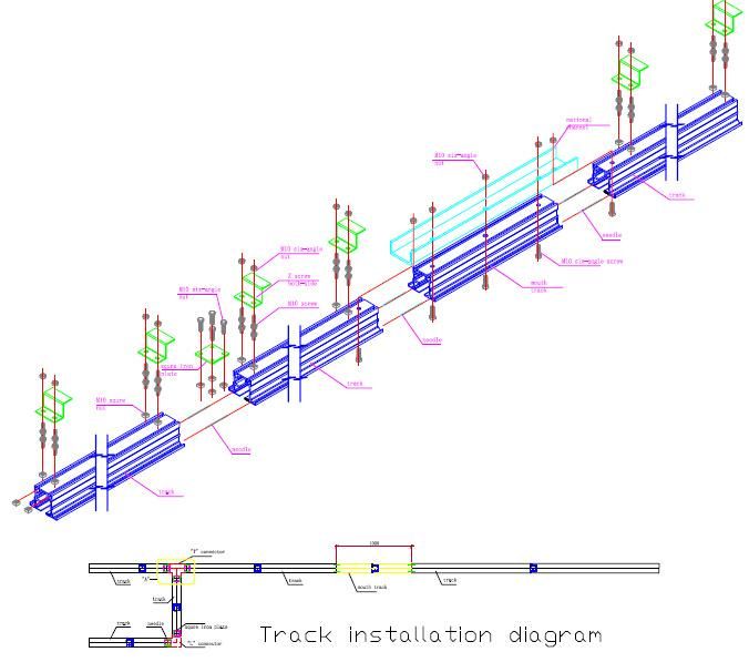 Partition Walls Foam Board with Ceiling and Floor Track for Room Movable Malaysia