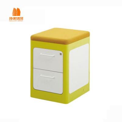 Modern Metal Furniture, Office Use 2 Drawer Metal Cabinet.