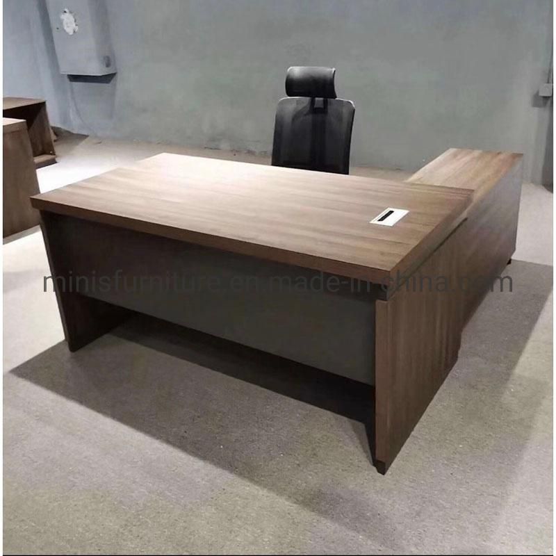 (M-OD1191) Popular in Stock Office Furniture Wooden Office Table with Movable Drawer