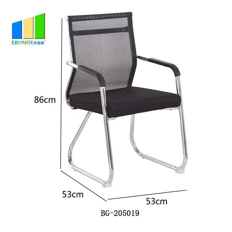 Fabric Swivel Furniture Black Mesh Executive Unfoldable Staff Office Chair