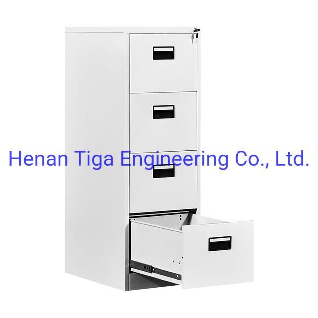Narrow Frame Office Equipment Metal Furniture Storage Filing Steel File Cabinet