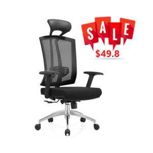 with Stock Swivel Mesh High Back Executive Chair with PU Headrest