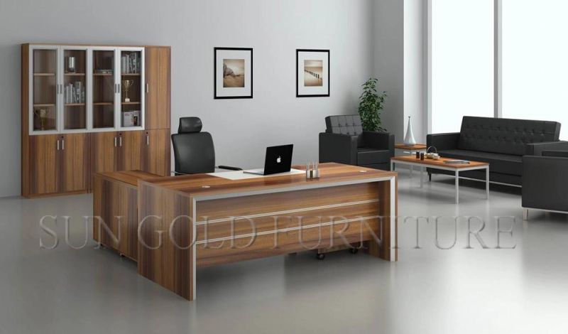 Modern Design Luxury Office Table Executive Desk Wooden Office Furniture