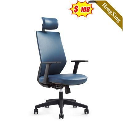Luxury Design Office Furniture Chairs with Headrest Height Adjustable Swivel Boss Leisure Chair with Wheels