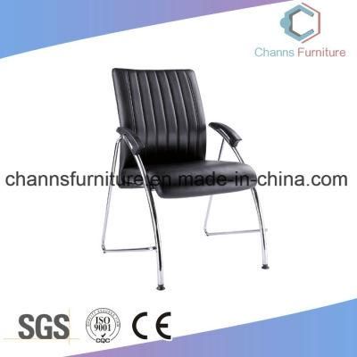 Comfortable Black Leather Office Meeting Room Furniture Training Chair