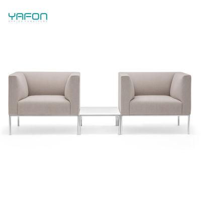 Custom Colors Modern Public Area Leisure Fabric Office Sofa