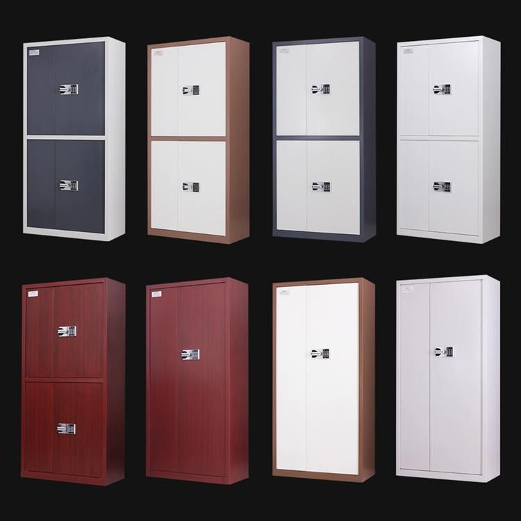 Fireproof Digital Password Lockable Steel Filing Cabinet Metal Safe Box with Wholesale Price Security Safe Cabinet