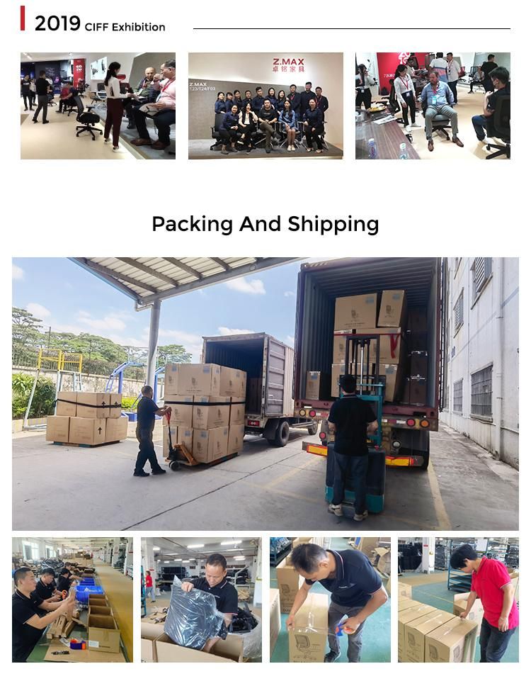 Wholesale Fabric Massage Recliner Furniture Revolving Swivel Visitor Component Mesh Ergonomic Office Chair