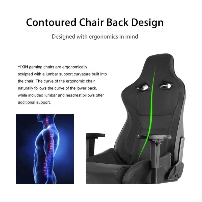 Gaming Chair Red Black High Back Office Computer Chair