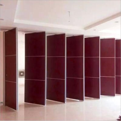 Convention Center Movable Wall Room Dividers Wood Aluminum Wall Partition