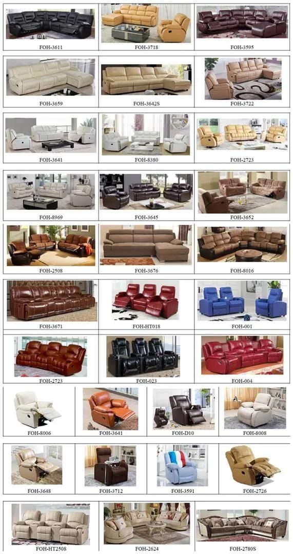 Elegant Beige Italian Boned Leather Superior Classic Sofa Set