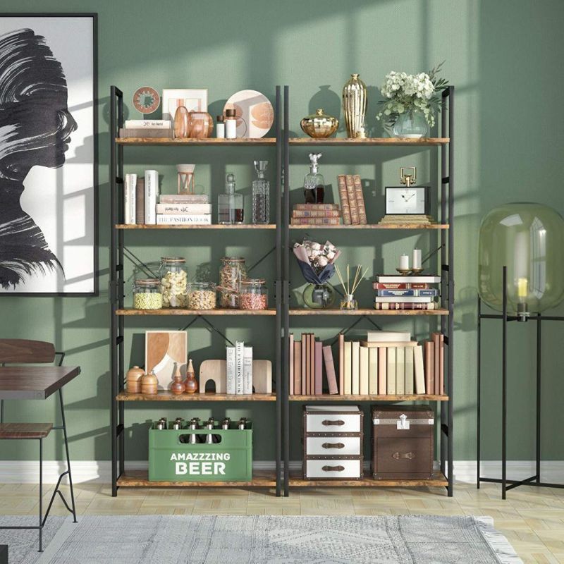 Modern Style Bookcase Bookshelf Book Cabinet for Home Office Study Room