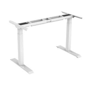 Et123A Dual Motor Square Leg Height Adjustable Desk Frame