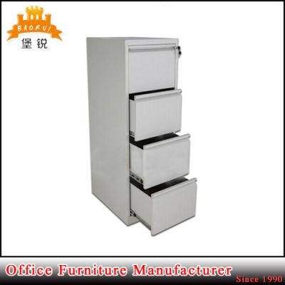 Jas-001-4D Office Metal Furniture Use Vertical File 4 Drawers Filing Storage Cabinet