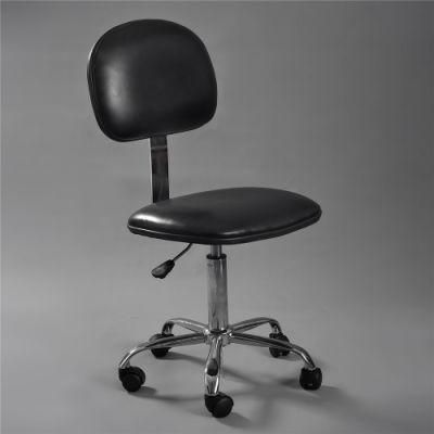 Cleanroom Office Chair Industrial Antistatic ESD Chair Lab Furniture with Armrest