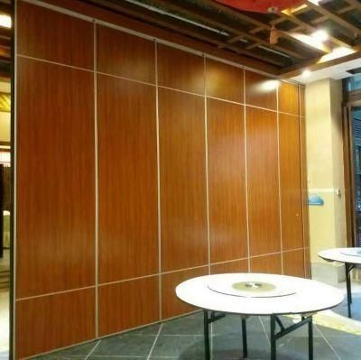 Aluminum Frame Accordion Folding Movable Partition Walls on Wheels for Banquet Hall