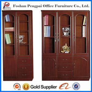 High Quality Book Filing Cabinet with Glass Doors