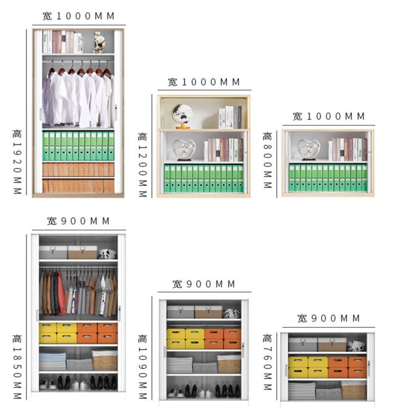 Half Height Tambour Door Metal File Cabinet Filing Cabinet