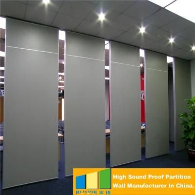 Movable Wall Aluminum Track Soundproof Folding Partition Walls for Hotel