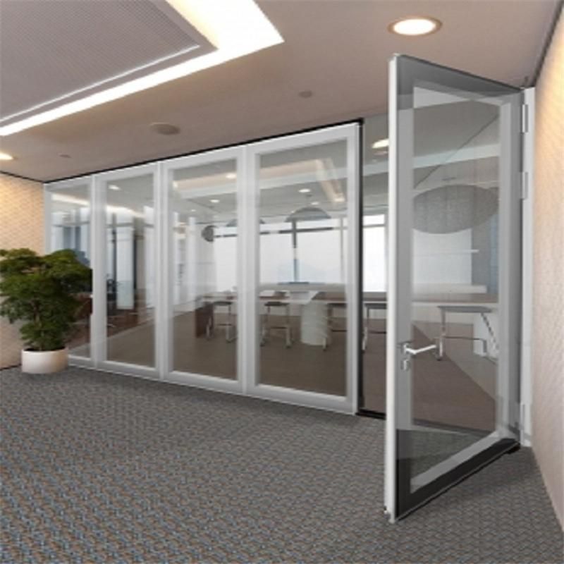 Interior Aluminum Frame Glass Partition Wall Price for Conference Center