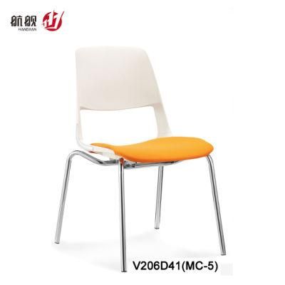 Metal Furniture Fabric Seat Stainless Steel Iron Bar Stool Chair
