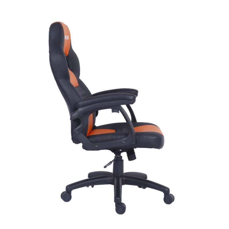 New Racing Chair Factory Wholesale Leather Orange Office Gaming Chair