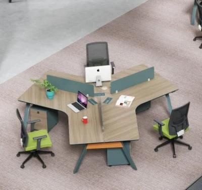 Modular Office Furniture Modern Design Office Cubicle Workstation Staff Computer Desk