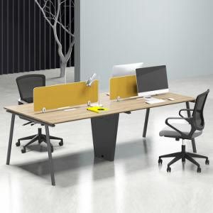 Economic Simple Plywood E0 Melamine Board Furniture Office Workstation
