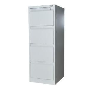 Knock Down Lockable Office Storage Furniture 4 Drawer Steel Filing Cabinet