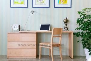 Modern Wooden Stretchable Computer Desk with Chest of Drawers (N703-ST)