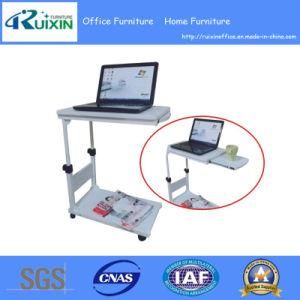 Adjustable/Rolling Laptop Cart with Shelf, Multiple Finishes (RX-D3001)