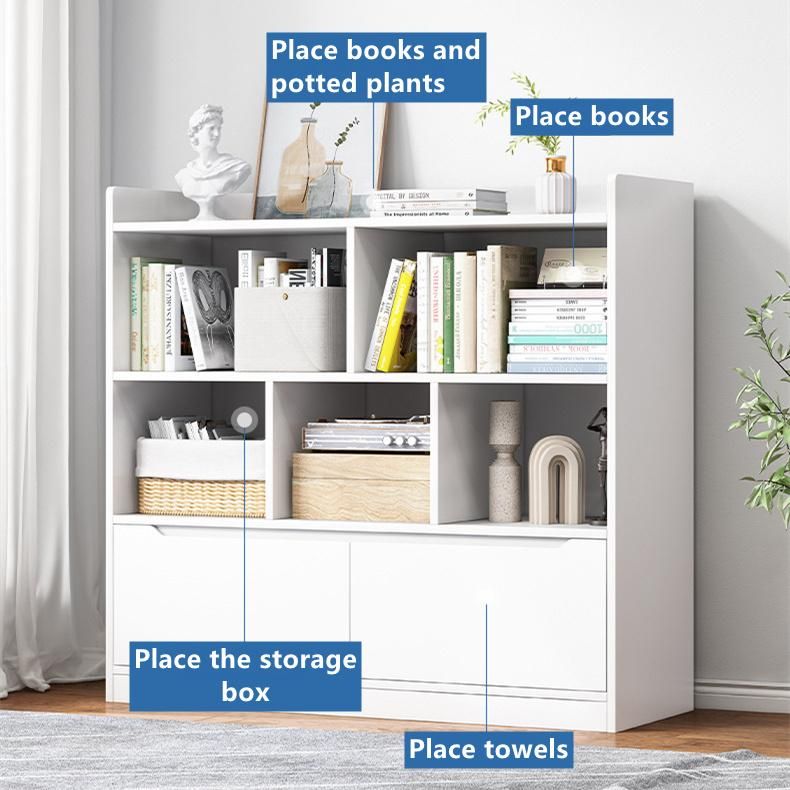 Home Multifunctional Living Room Shelf Bedroom Storage Bookcase 0149