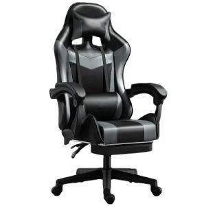 Factory Wholesale Ergonomics Recliner Extension Foot Supporter Computer Office Video Gaming Massage Chair for Game Playing