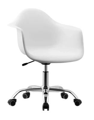 Custom Colored Manager Visitor Revolving Plastic PP Office Chair