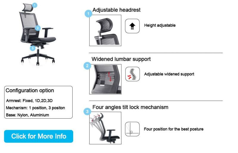 Hot Rotary with Armrest Folding Chair Barber Chairs Computer Parts Office Furniture
