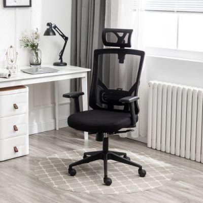 OEM Wholesale Huashi Mesh Fabric Breathable Reclining Executive Chair Ergonomic Rolling Lift Office Chair