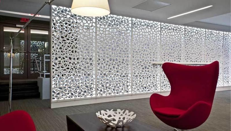 Decorative Privacy Screens Creative Office Partition Lobby Feature Walls Partition Wall