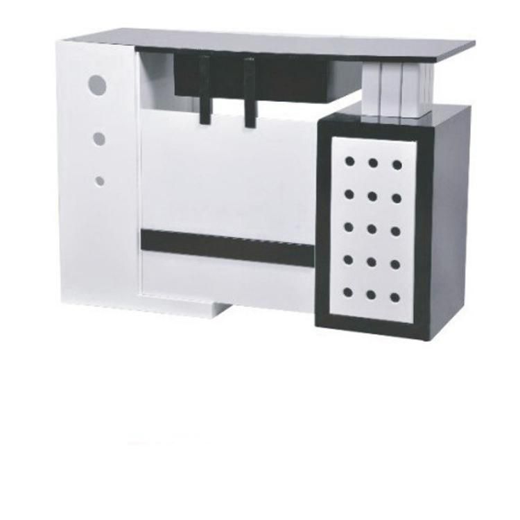 Hl-026A 2021 Top Quality Mix Color Salon Reception Table Consult Table for Sale Cashier Desk Check-out Counter Checkstand