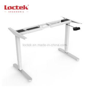 Loctek Hot Sale Dual Motor 3-Stage Height Adjustable Office Computer Desk
