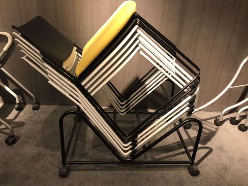 Rotary Meeting Study Metal Office Staff Conference Mesh Chair