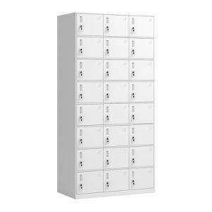 China Supply High Quality Metal Fittings Hot Sale Twenty-Four Door Wardrobe