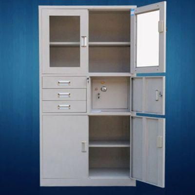 6-Door 3-Drawer 5 Layers Knowed Down Steel Office File Cabinet/Bookcase/Steel Furniture/Shelf