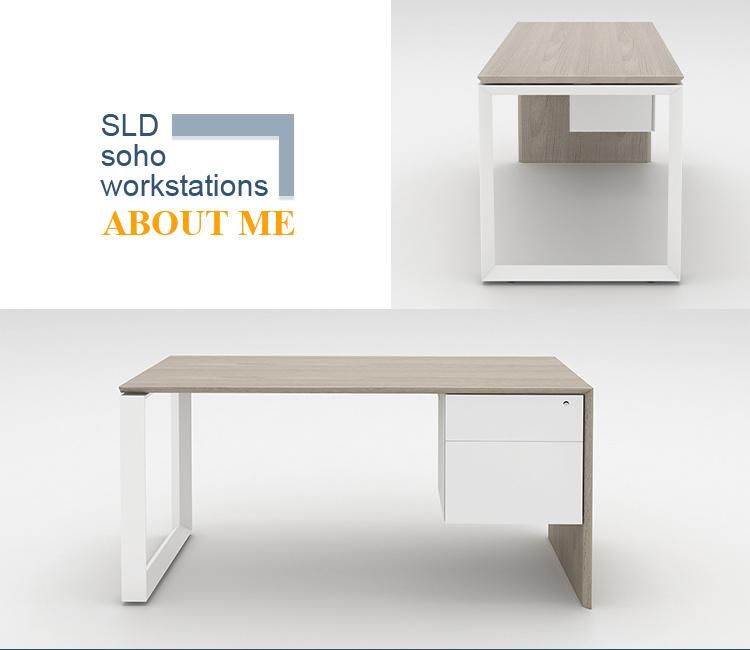 Cheap Price High Quality Melamine Office Modern Commercial Furniture Executive Manager Desk