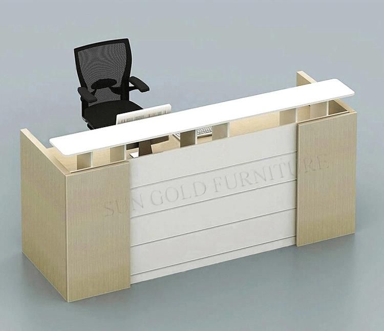 Hot Sale Cheap Small Wooden Reception Desk (SZ-RT017)