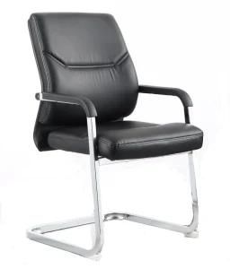 Durable Reception Metal Rack Armrest Living Room Desk Bow Plastic Chair